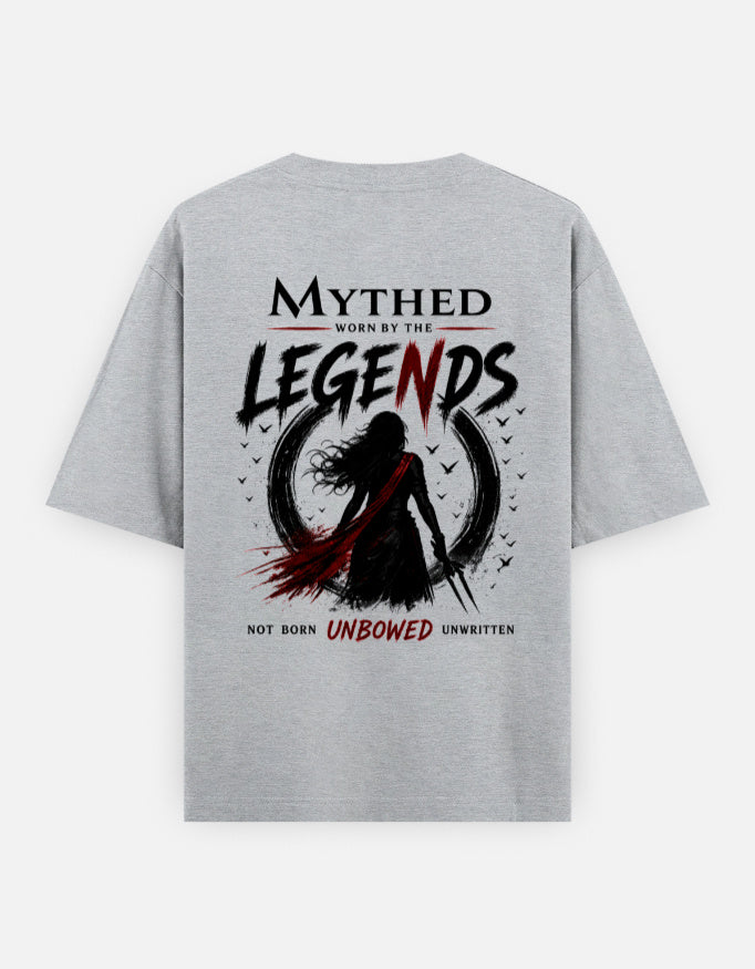 Born to Be Unbowed unisex oversized T-shirt, back print